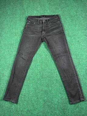 Abercrombie & Fitch Men's Jeans Super Skinny Stretch Black 30x30